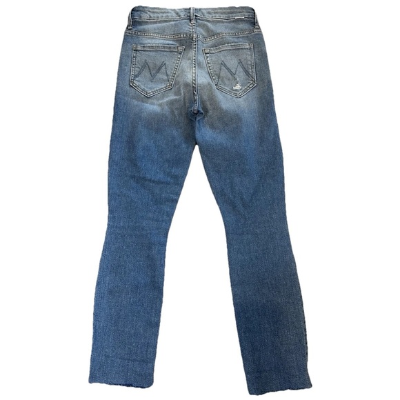 Mother‎ High Waisted Looker Ankle Fray in Thrilling Shots Size 24 - Picture 3 of 10